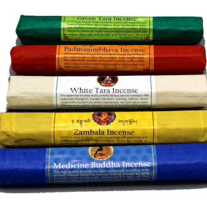 Five Packs of Tibetan Deities Incense