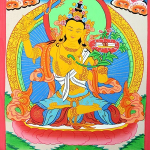 Manjushri Tibetan Thangka