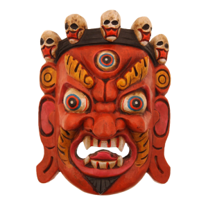 Bhairav Wooden Mask