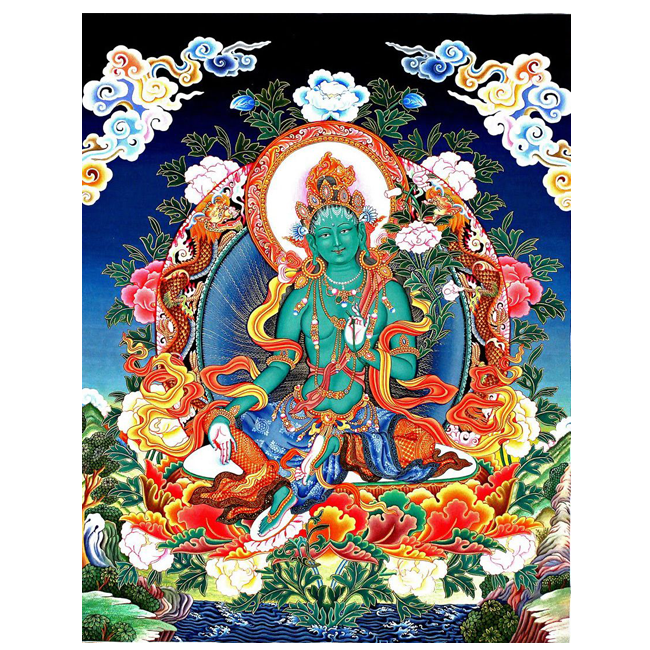 Green Tara Thangka Online Shop Of Tibetan Thangka Paintings