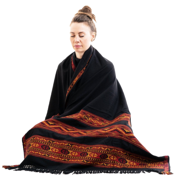 Meditation Cashmere Shawl