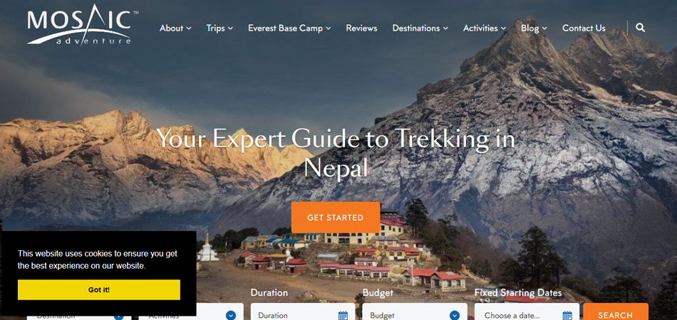 Mosaic Adventure Trek & Expedition 