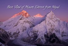 Best View of Mount Everest from Nepal