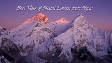 Best View of Mount Everest from Nepal