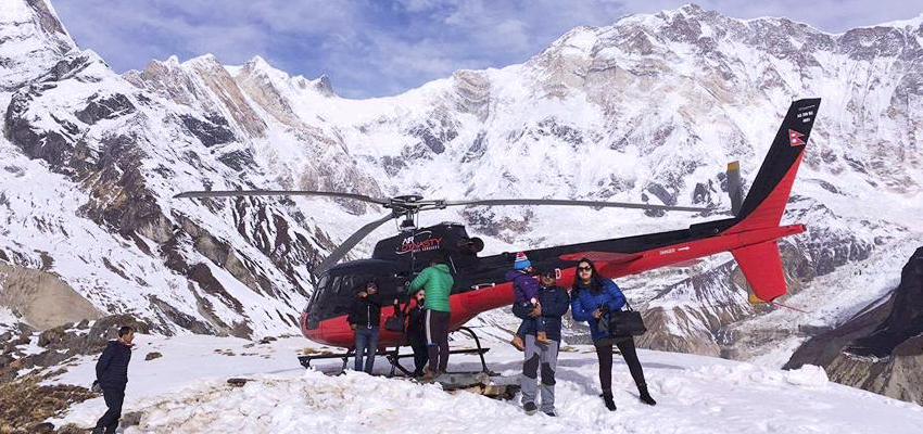 Annapurna Base Camp Heli Hiking 