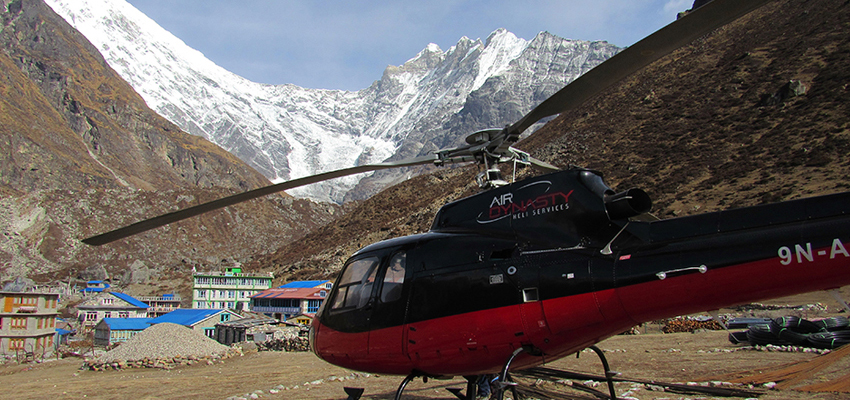 Langtang Valley Heli Hiking