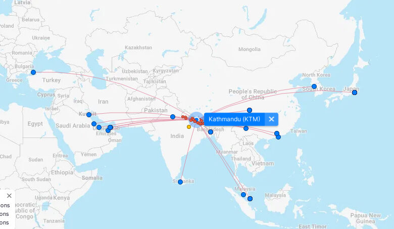 Airports in Nepal