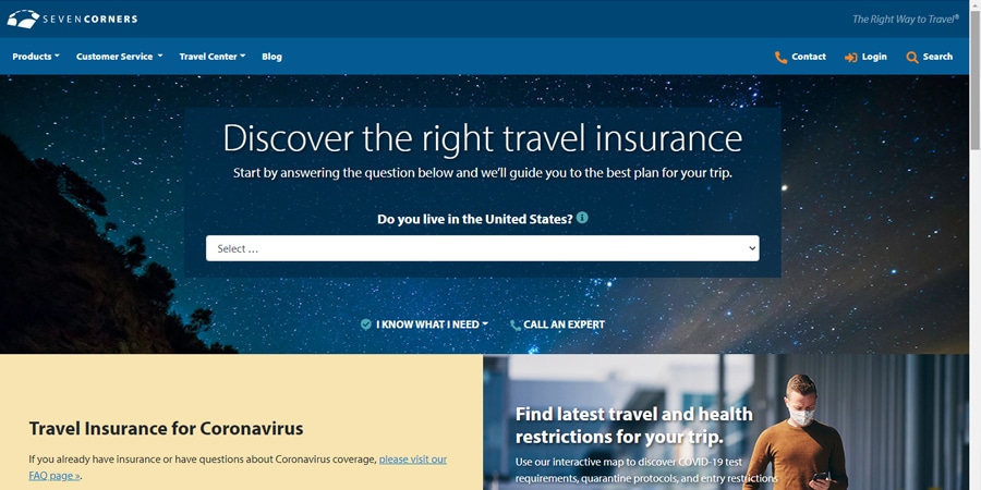 Seven Corners: Travel Insurance