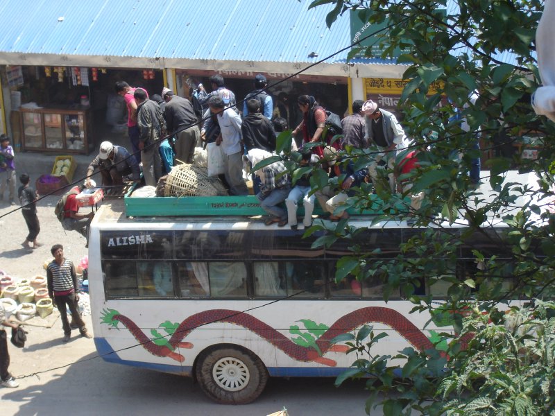 Kathmandu to Jiri Bus
