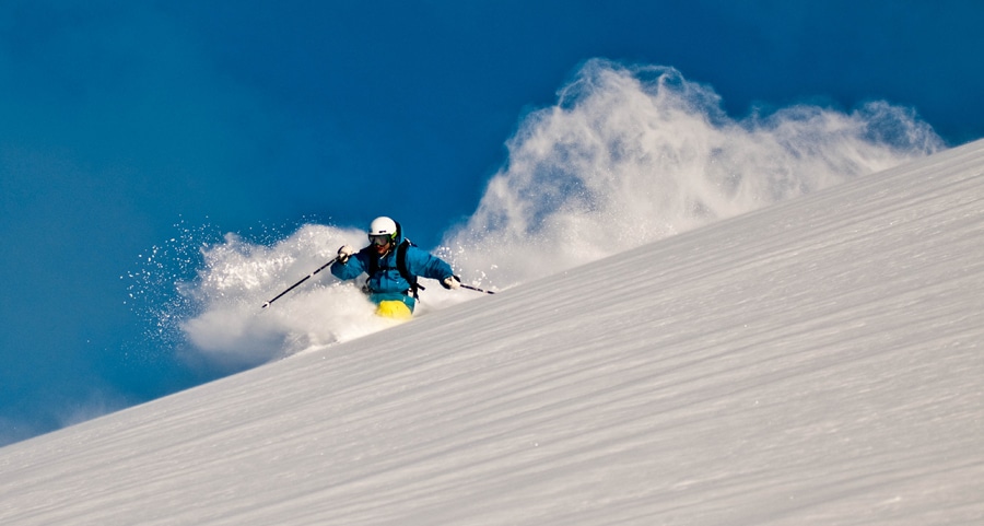 Snowboarding and Skiing