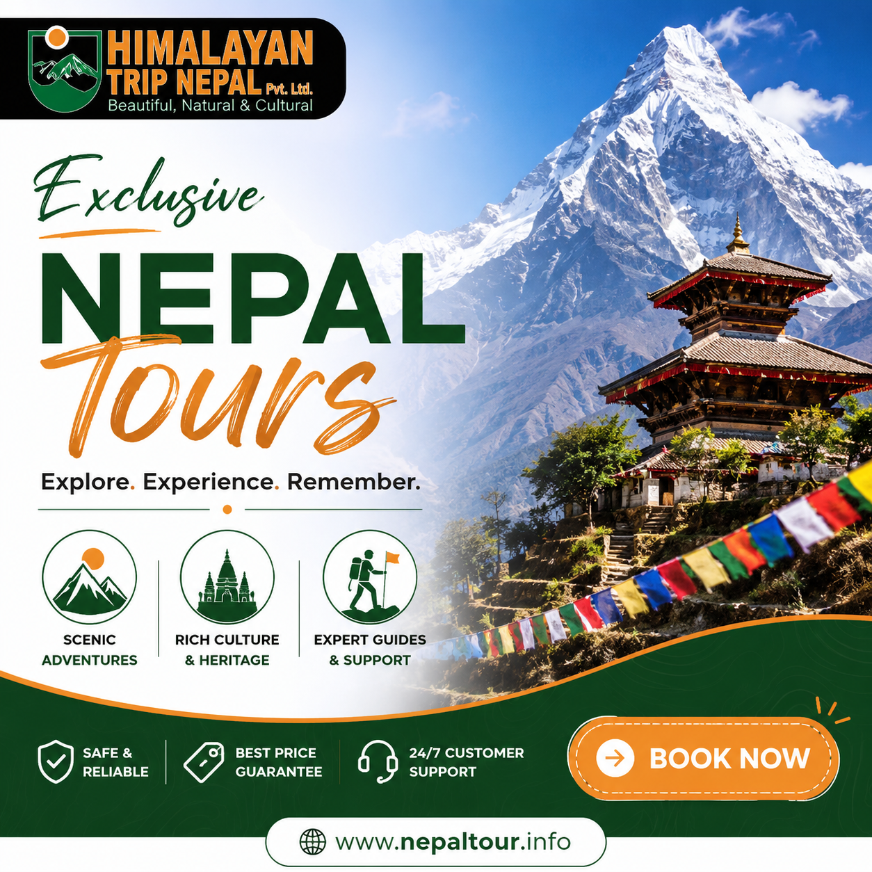 Book Nepal Tours